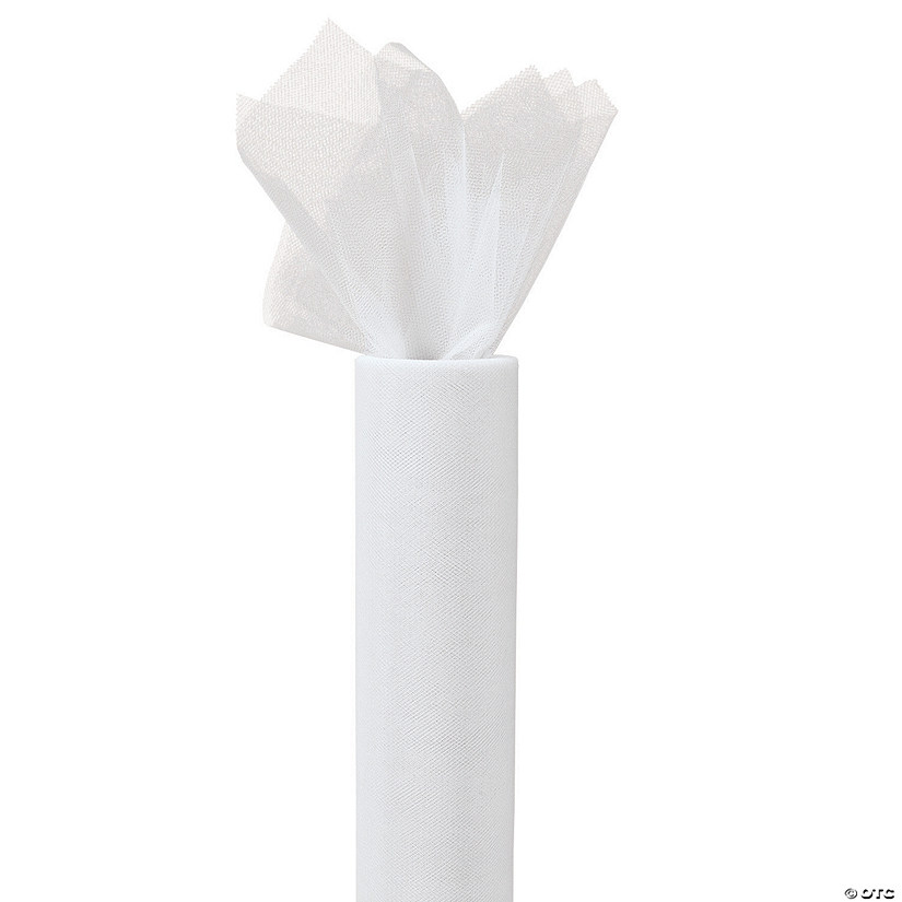 White Large Tulle Roll Image