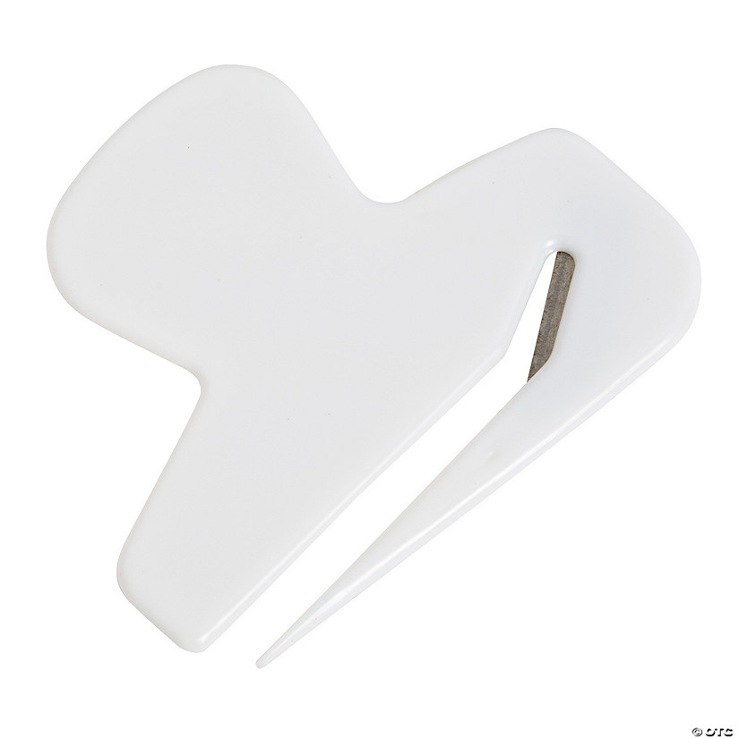 White Letter Opener With Handle - 12 Pc. Image