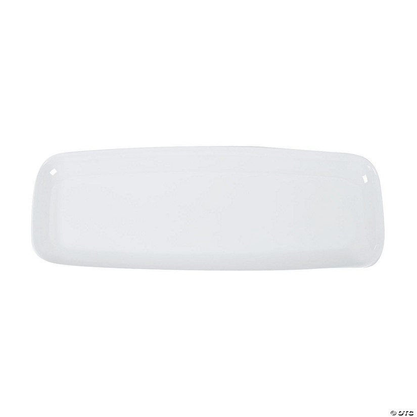 White Long Platters 3 Pc. Oriental Trading