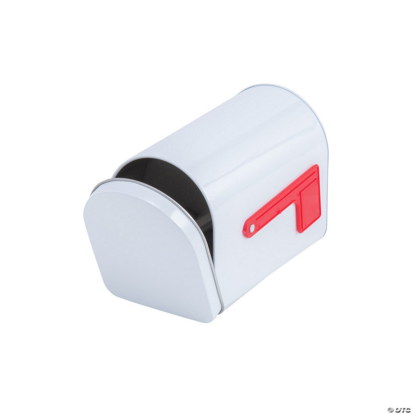 White Mini Mailbox Oriental Trading