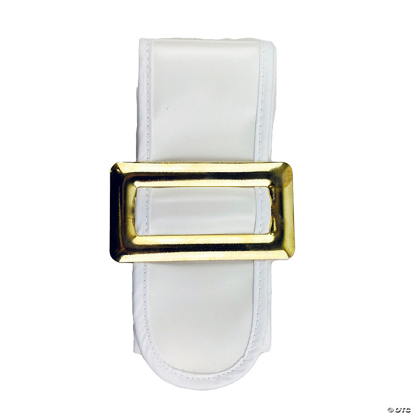 White Pixie Belt with Slide Buckle Image