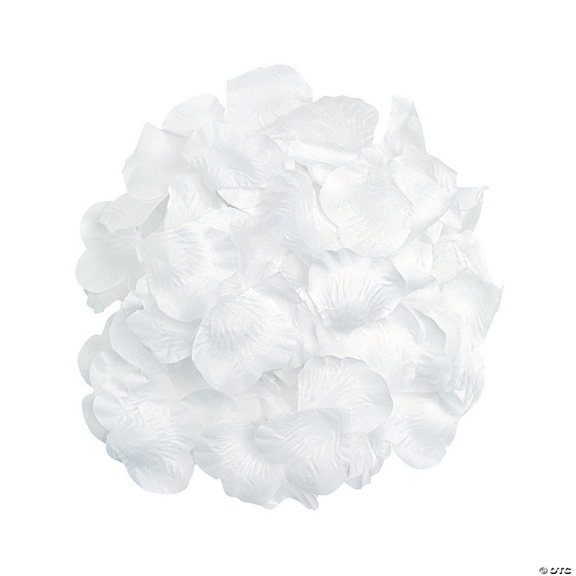 White Rose Petals - 200 Pc. Image