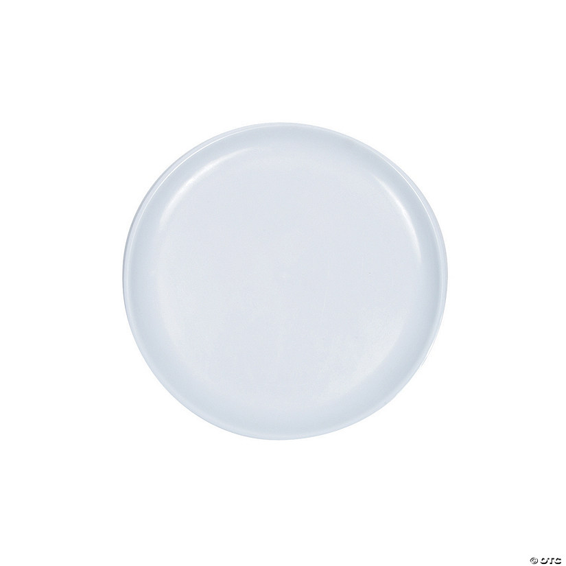 White Round Serving Trays | Oriental Trading