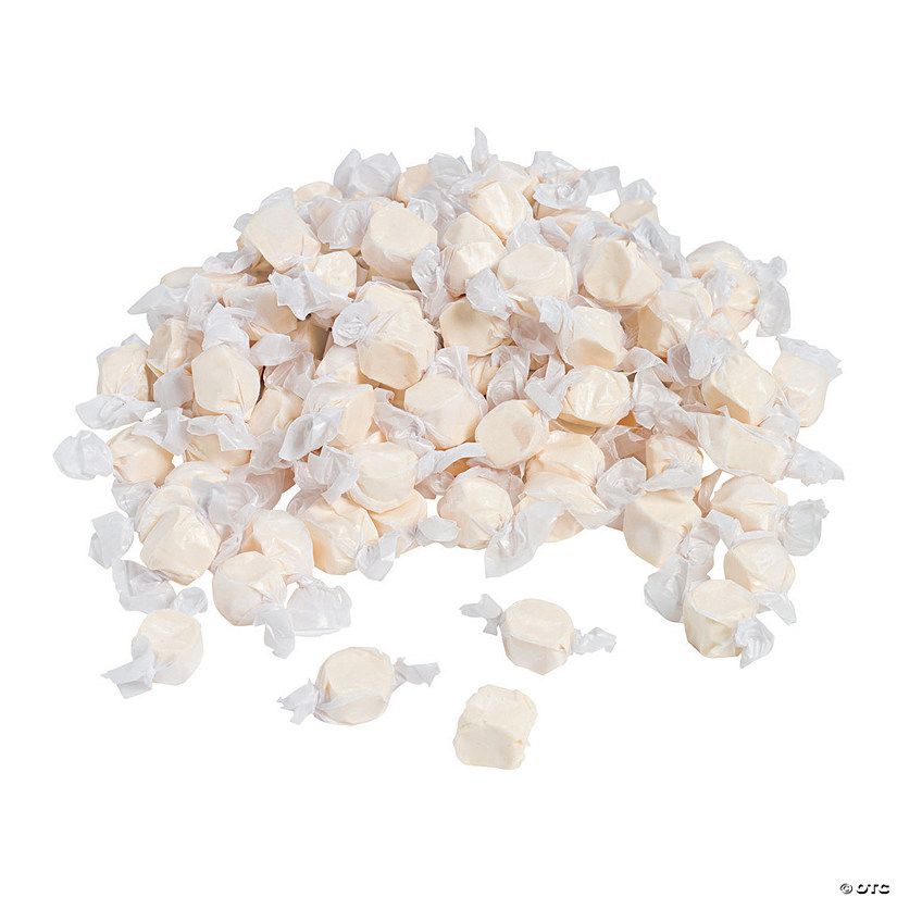 White Salt Water Taffy Candy - 193 Pc. Image