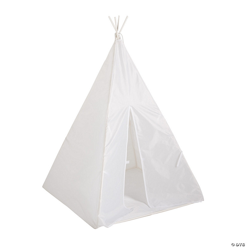 White Teepee Play Tent Image