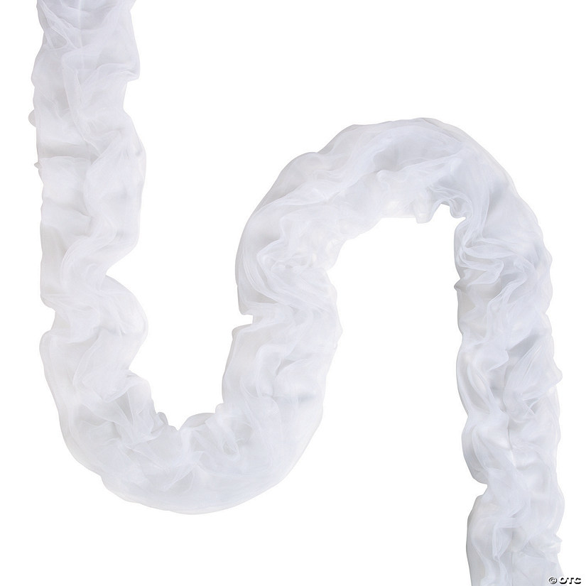 White Tulle Garland
