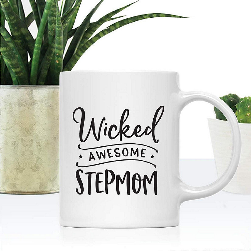 Wicked Awesome Stepmom Ceramic Mug Image