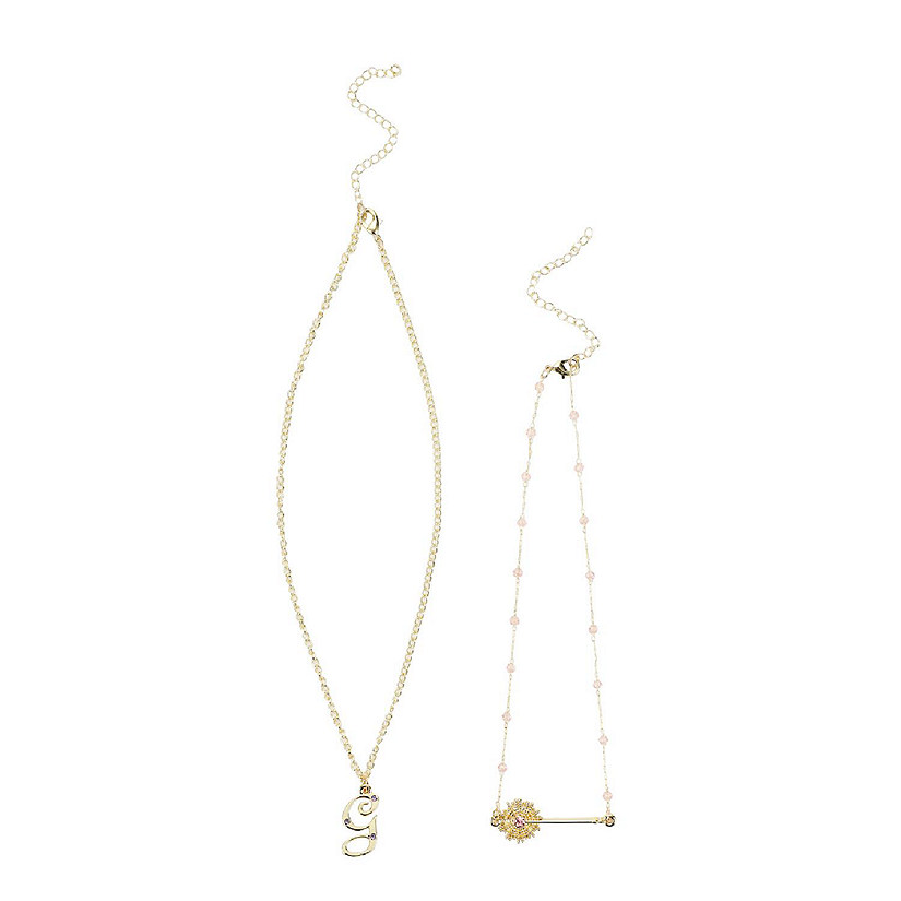 Wicked G Pendant 2-Piece Necklace Set Image