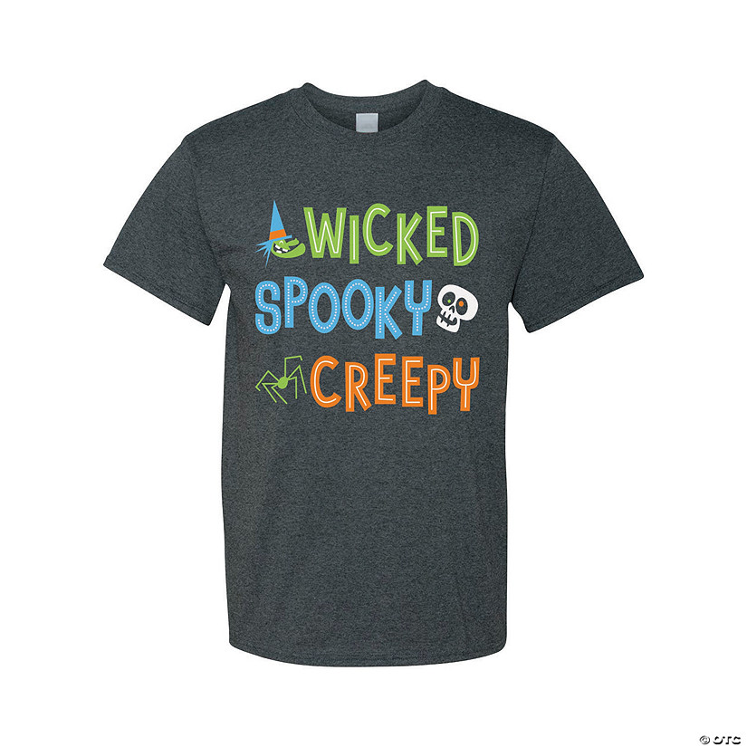 Wicked, Spooky, Creepy Adult&#8217;s T-Shirt Image