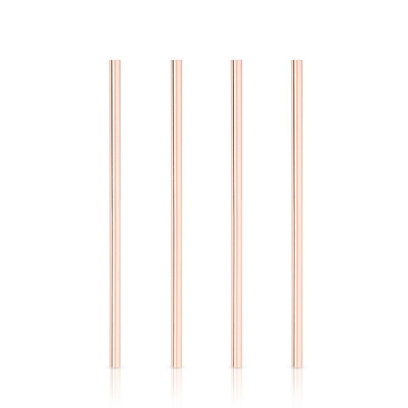 Wide Copper Cocktail Straws Image