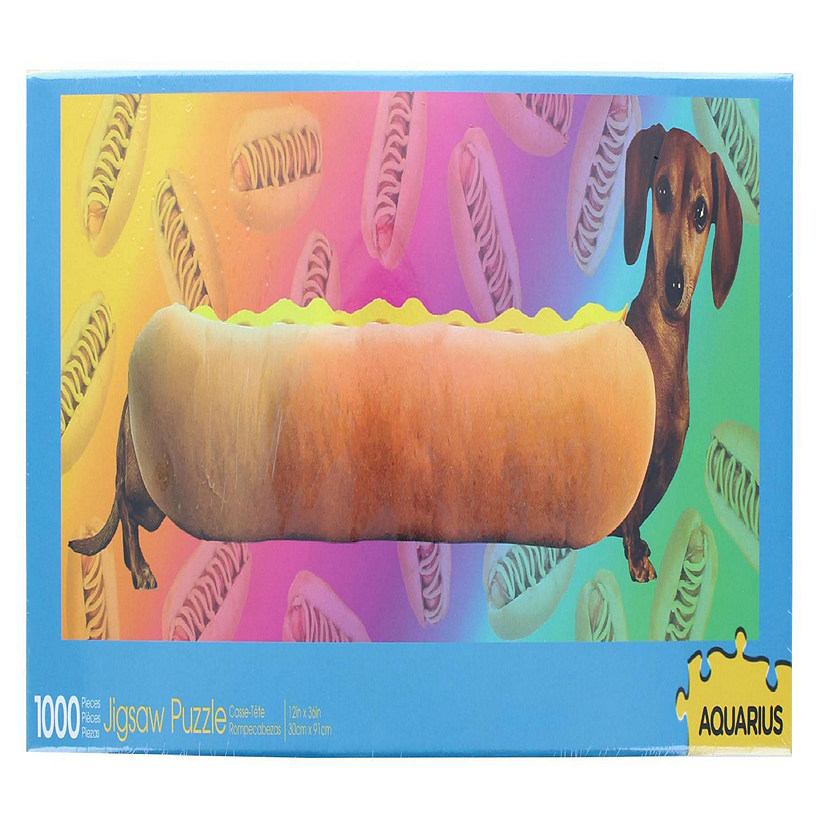Wiener Dog 1000 Piece Slim Jigsaw Puzzle Image