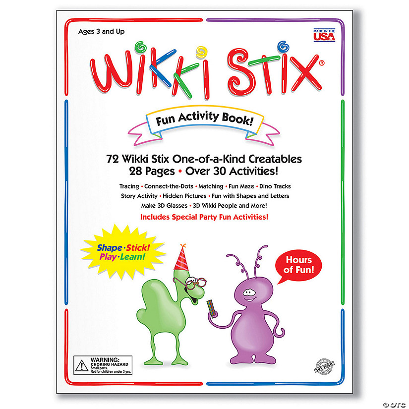 Wikki StiProper Fun Activity Book Image