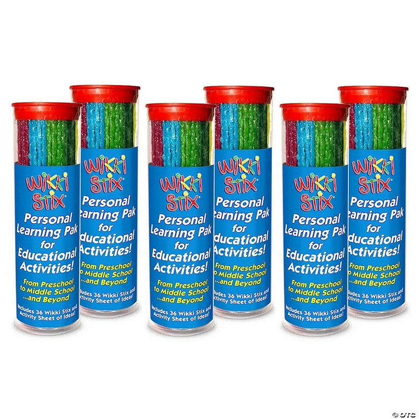 Wikki StiProper Personal Learning Pak, Pack of 6 Image