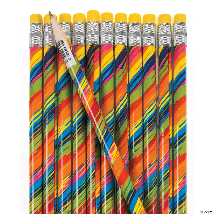 Wild Color Rainbow Pencils - 24 Pc. Image