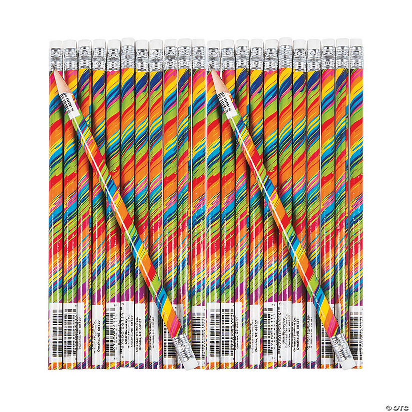 Wild Color Rainbow Pencils 24 Pc.