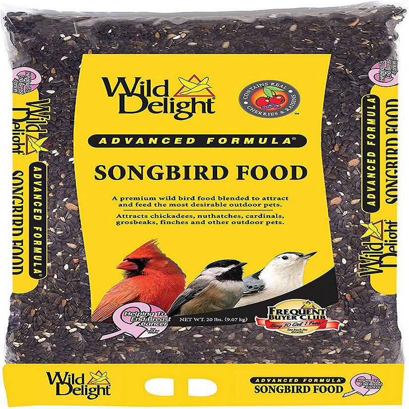 Wild Delight Songbird Seed Bird Food, 20 Lb Image
