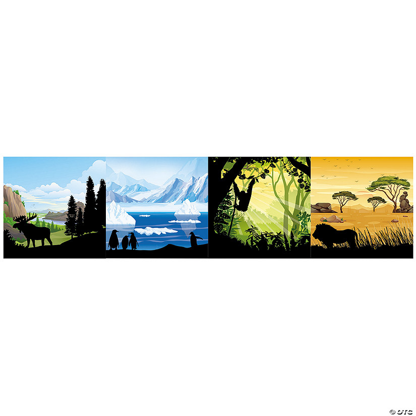 Wild Encounters VBS Biomes Backdrop - 6 Pc. Image