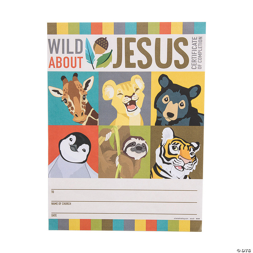 Wild Encounters VBS Certificates of Completion Image