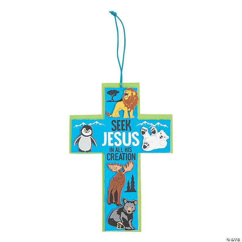 Wild Encounters VBS Cross Sign Craft Kit Image