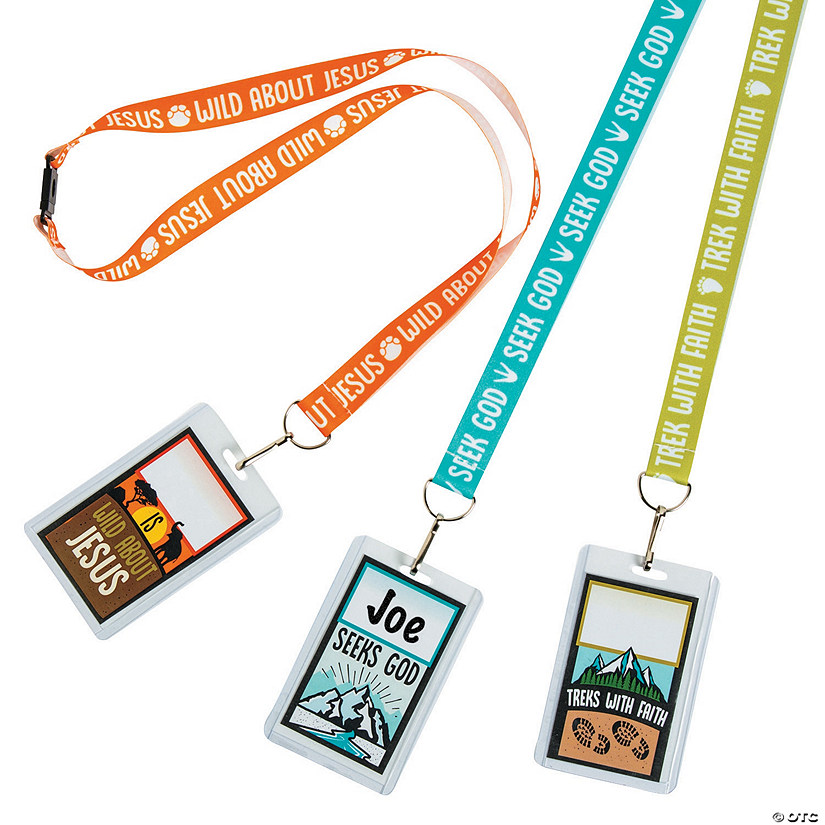 Wild Encounters Vbs Name Breakaway Lanyards Oriental Trading