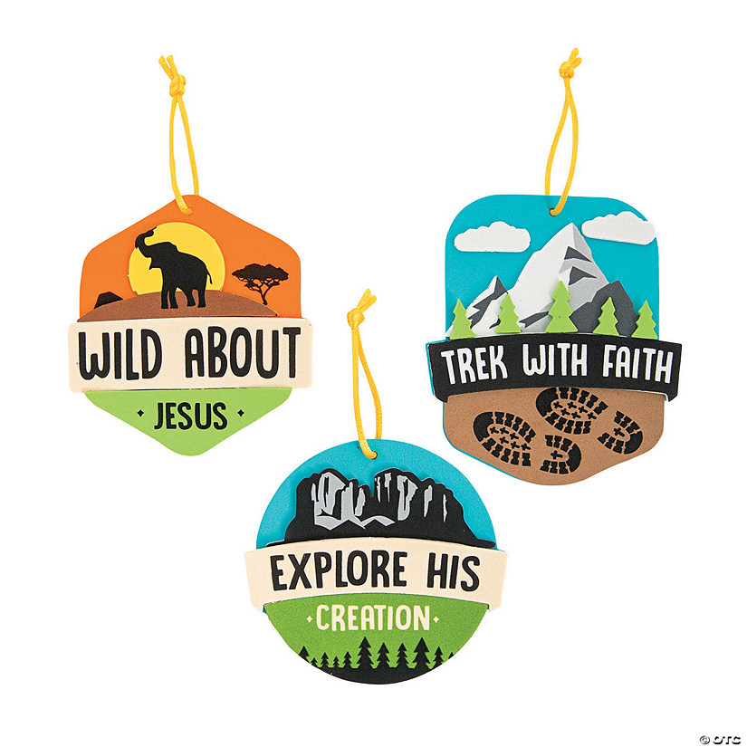 Wild Encounters VBS Ornament Craft Kit - Makes 12 Image