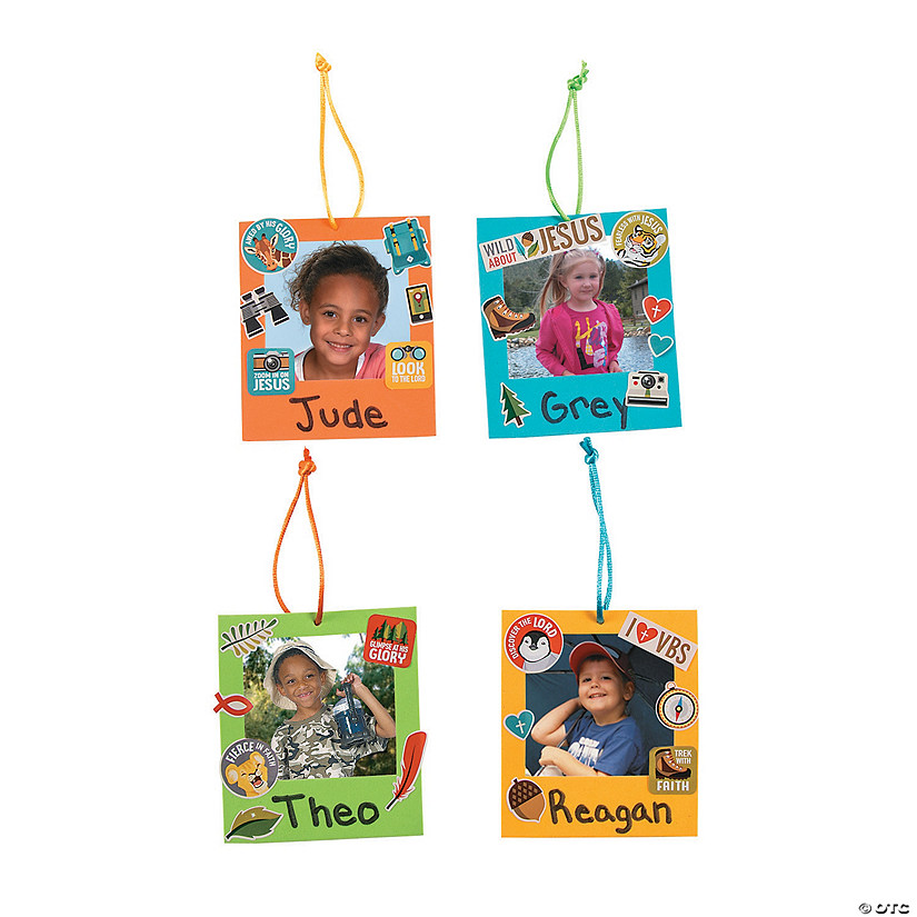 Wild Encounters VBS Picture Frame Ornament Craft Kit Discontinued