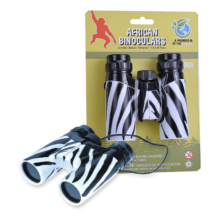 Wild Republic Binocular Zebra Toys, 9.3 Inches Image