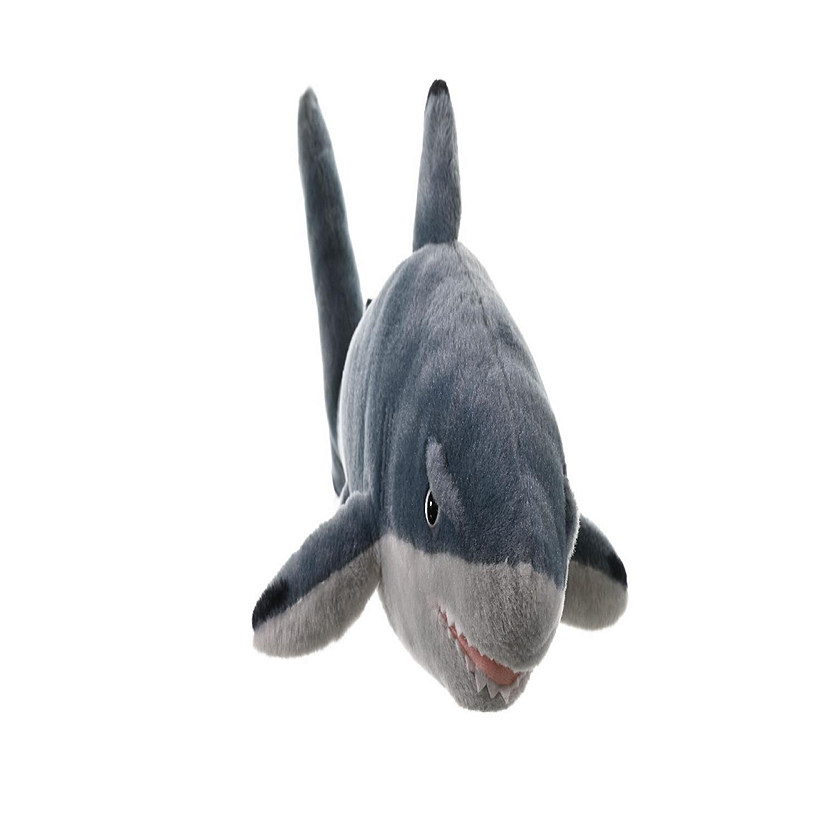 Wild Republic Cuddlekins Blacktip Shark Stuffed Animal, 12 Inches Image