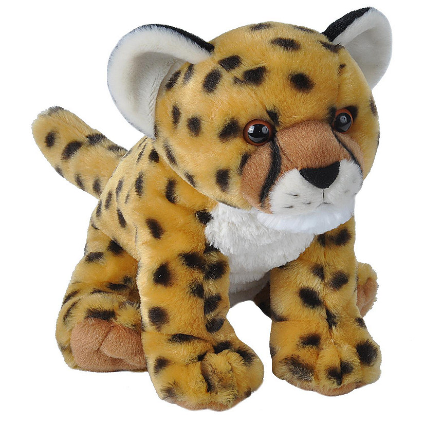 Wild Republic Cuddlekins Cheetah Cub Stuffed Animal, 12 Inches