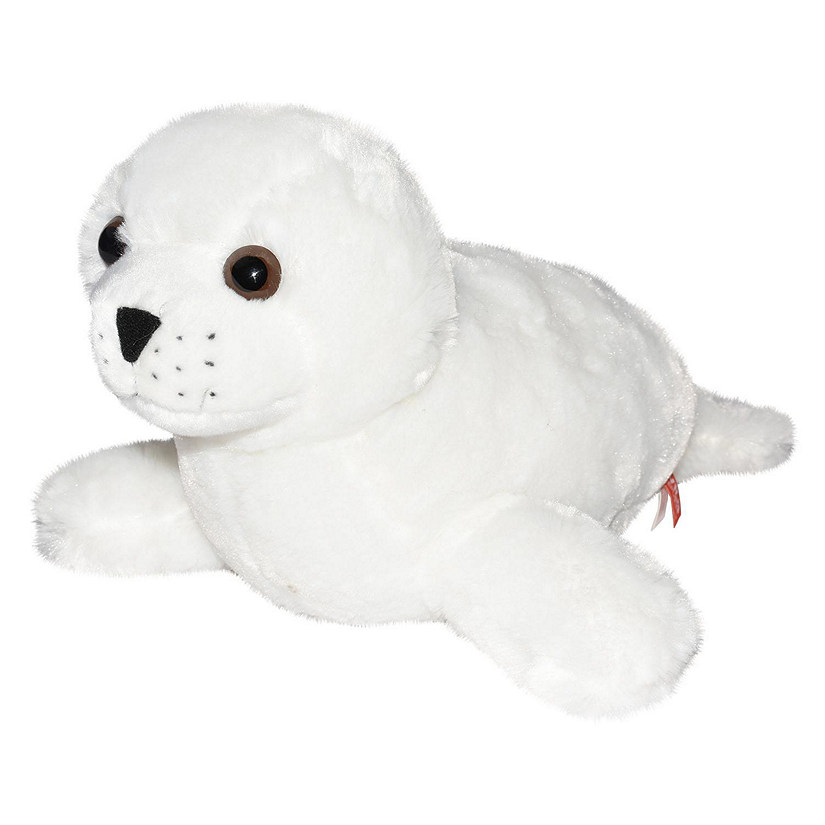 Wild Republic Cuddlekins Harp Seal Pup Stuffed Animal, 12 Inches