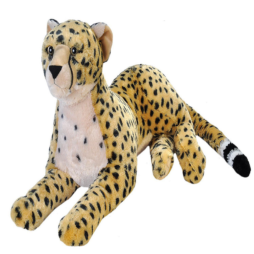 Wild Republic Cuddlekins Jumbo Cheetah Stuffed Animal, 30 Inches Image
