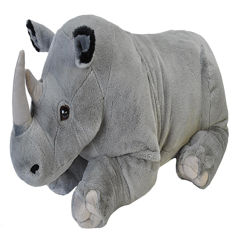 Wild Republic Cuddlekins Jumbo Rhino Stuffed Animal, 30 Inches Image