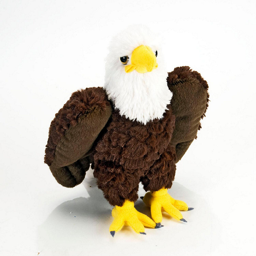 Wild Republic Cuddlekins Mini Bald Eagle Stuffed Animal, 8 Inches Image