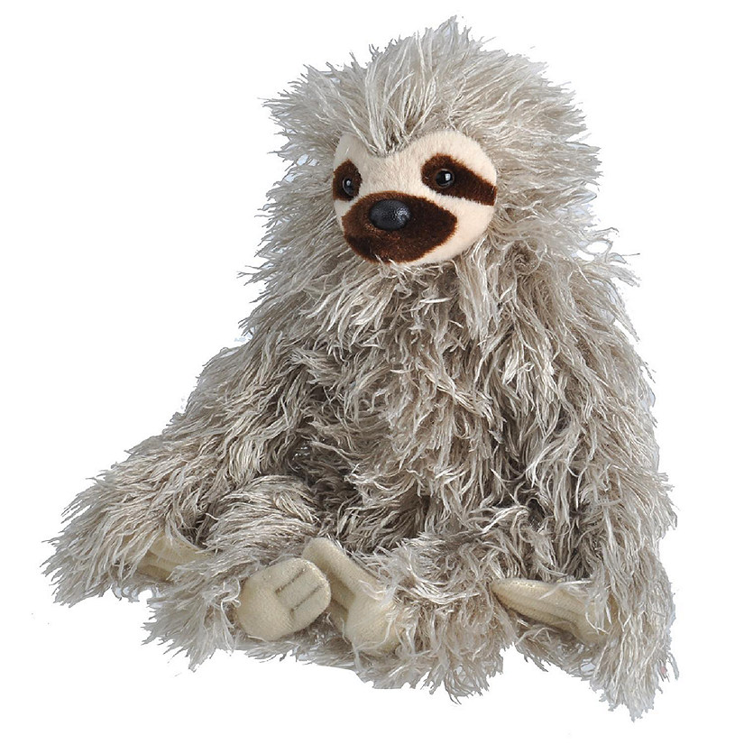 Wild Republic Cuddlekins Mini Three Toed Sloth Stuffed Animal, 8 Inches Image