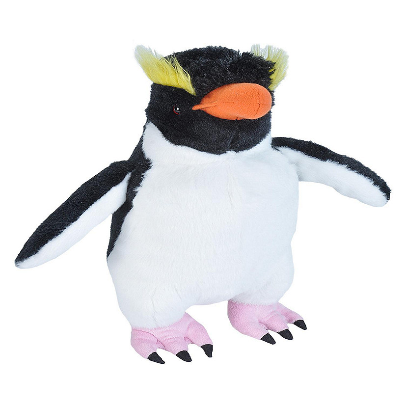 Wild Republic Cuddlekins Rockhopper Penguin Stuffed Animal, 12 Inches Image