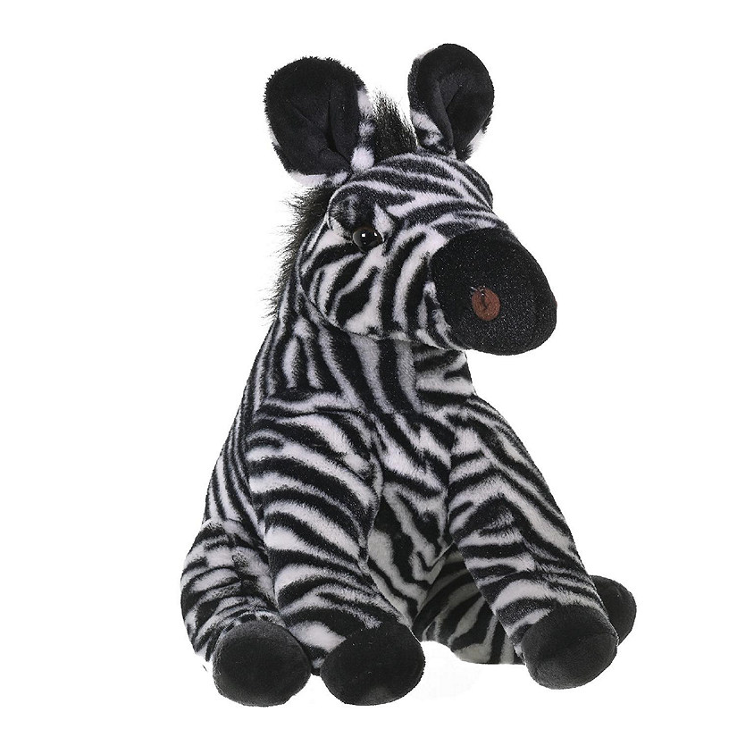Wild Republic Cuddlekins Zebra Stuffed Animal, 12 Inches Image