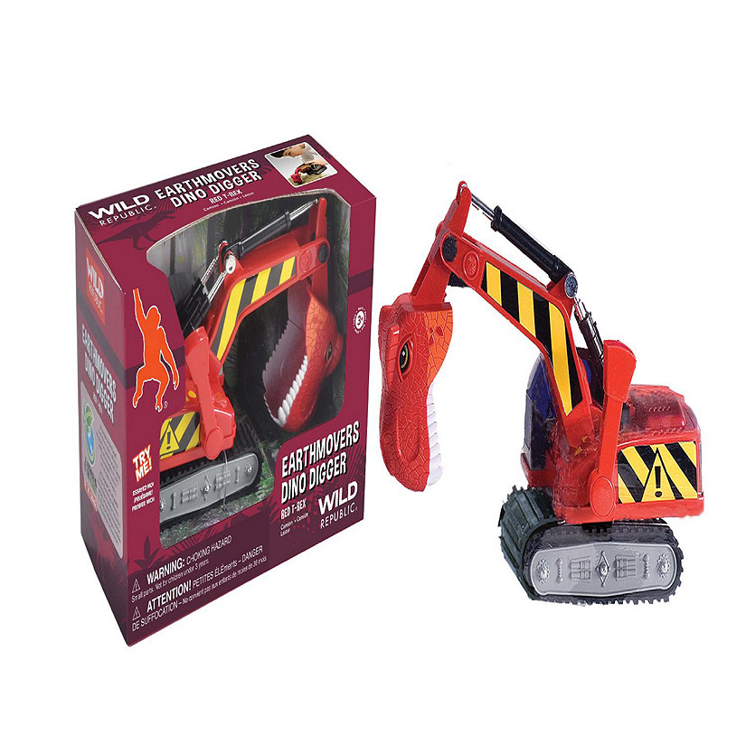 Wild Republic Earth Movers T-Rex Figurines Image