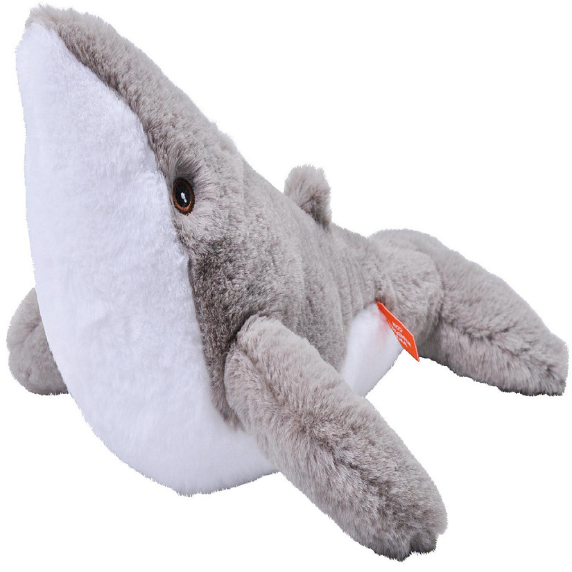 Wild Republic Ecokins Humpback Whale Stuffed Animal, 12 Inches Image