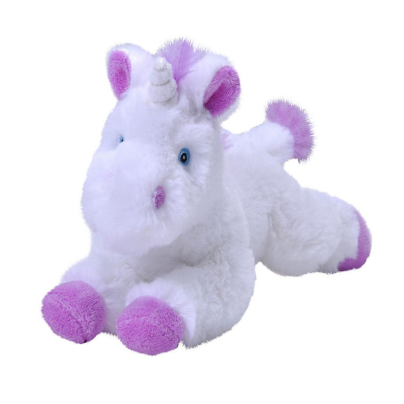 Wild Republic Ecokins Mini Unicorn Stuffed Animal, 8 Inches Image