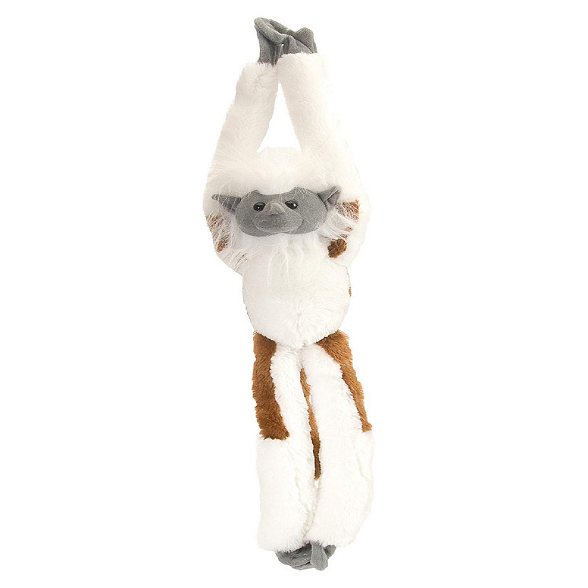 Wild Republic Hanging Monkey Cottontop Tamarin Stuffed Animal, 20 Inches Image