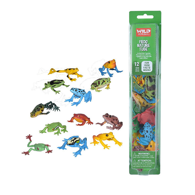 Wild Republic Nature Tube Frog Toys Image