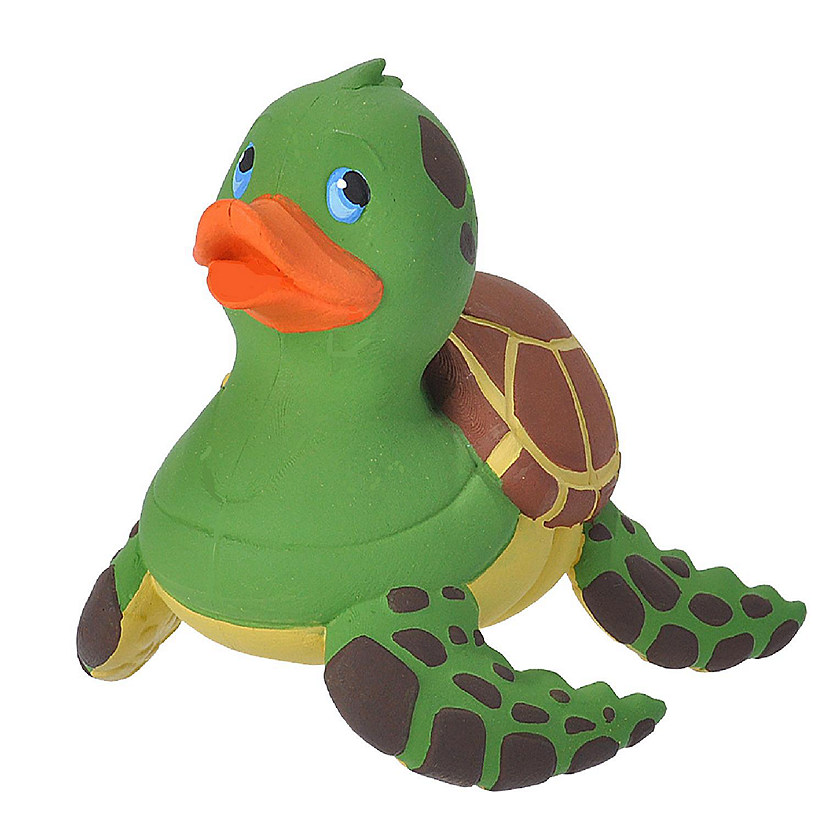 Wild Republic Rubber Duck Sea Turtle Figurines Image