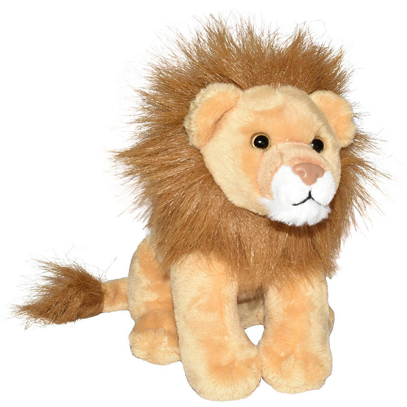 Wild Republic Wild Calls Lion Stuffed Animal, 8 Inches Image