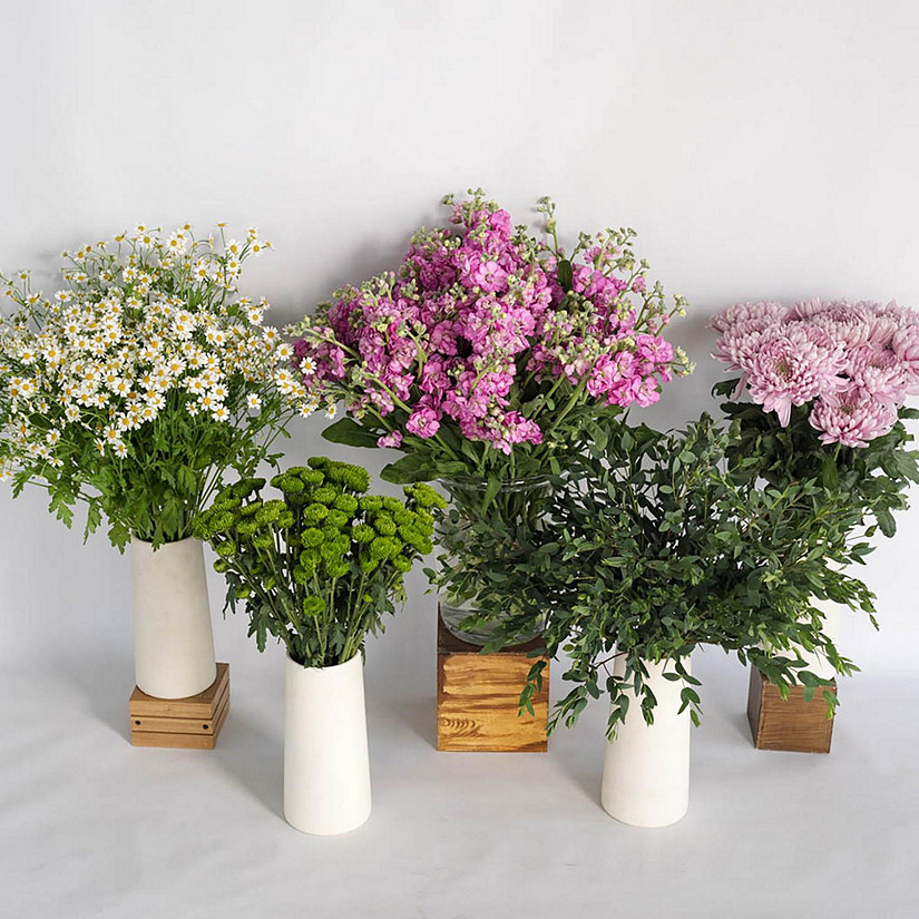 Wildflower Medium DIY Fresh Flower Pack Oriental Trading