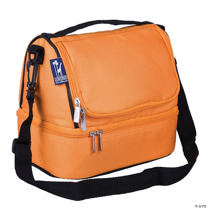 Wildkin Bengal Orange Two Compartment Lunch Bag Image