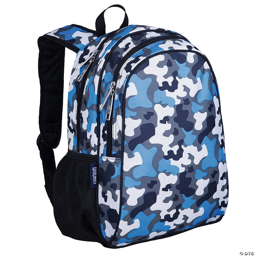 Wildkin Blue Camo 15 Inch Backpack Image