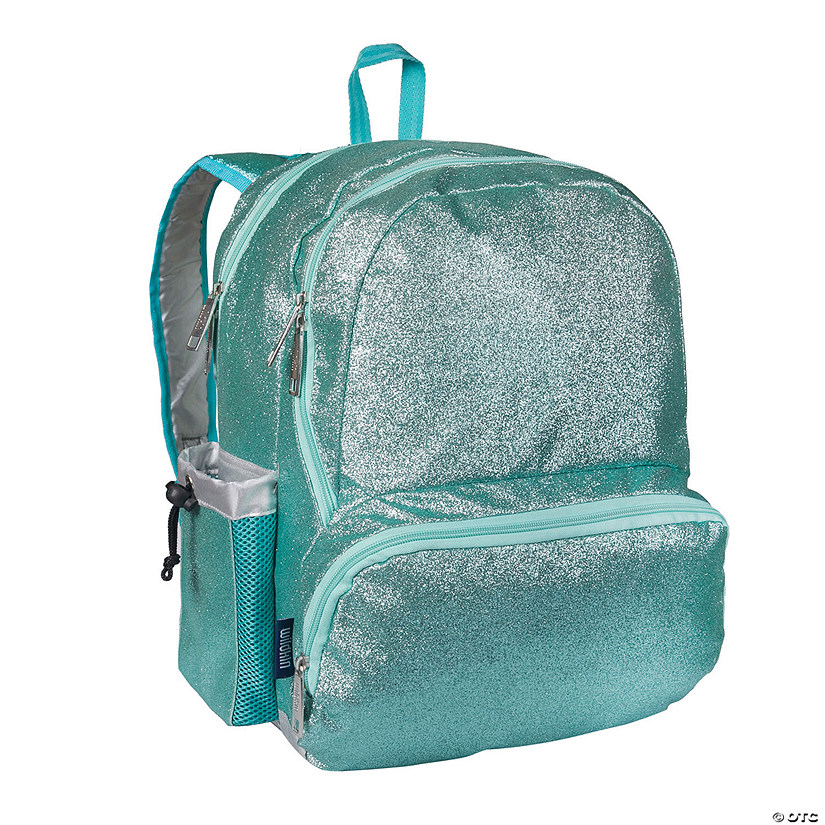 Wildkin Blue Glitter 17 inch Backpack Image