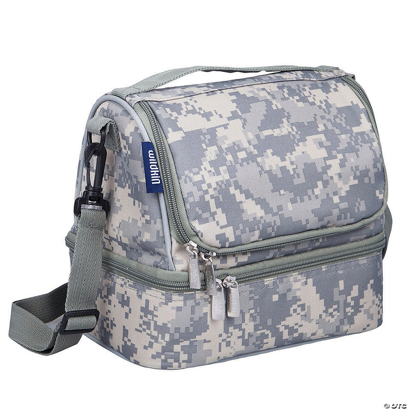 Wildkin Digital Camo Two Compartment Lunch Bag Image