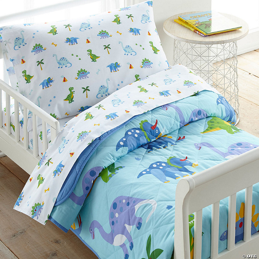 Wildkin Dinosaur Land Cotton Comforter - Toddler Image