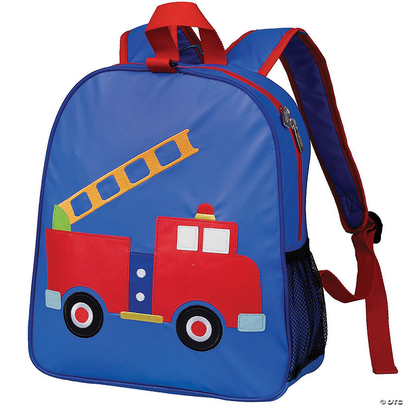 Wildkin Fire Truck Embroidered Backpack Image